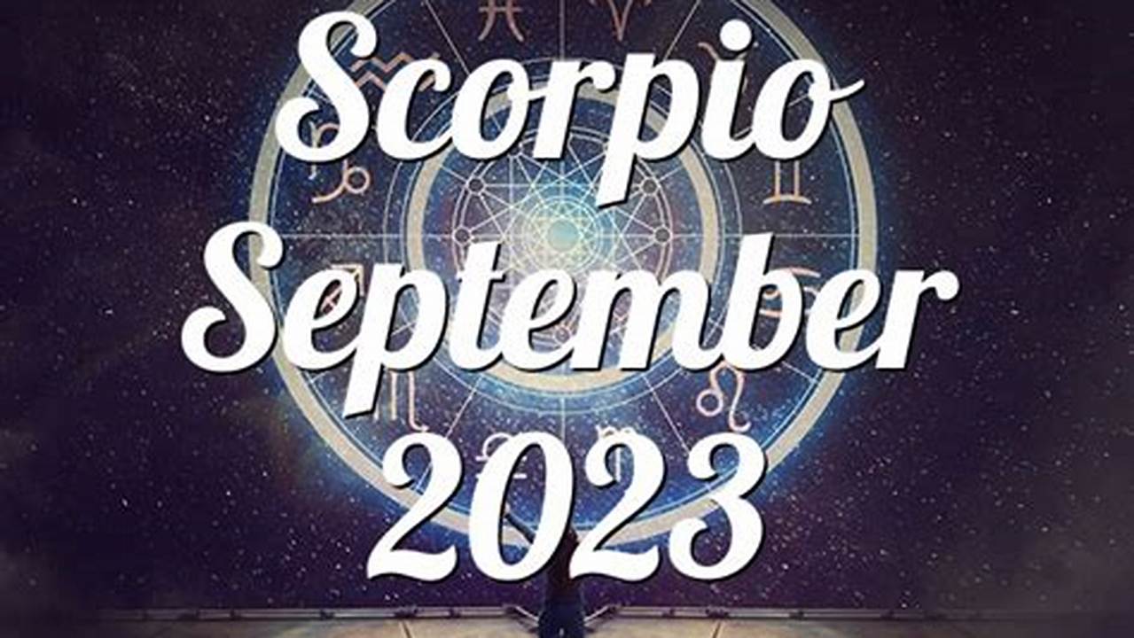 Scorpio September 2024 Tarot