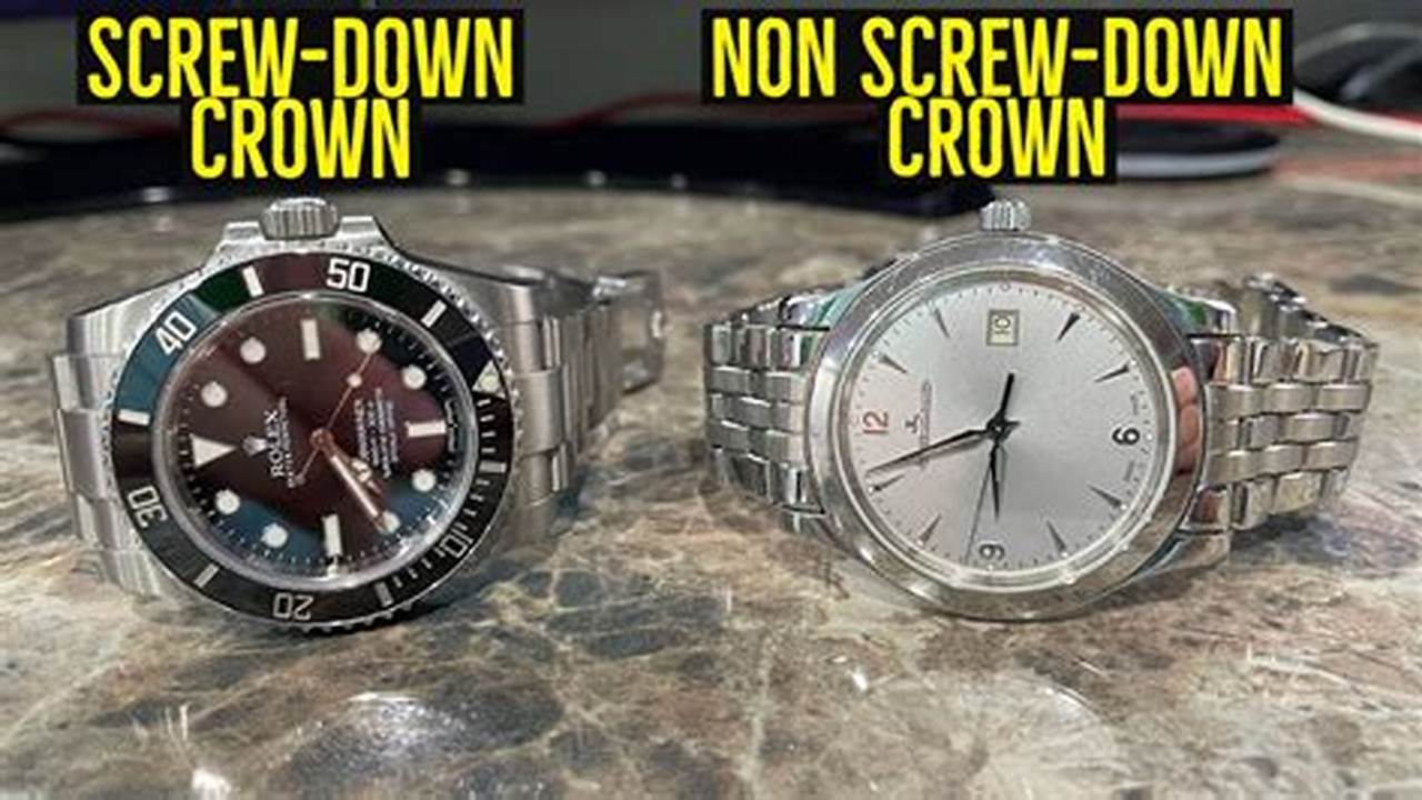 Screw-down Crown, Save Ocean