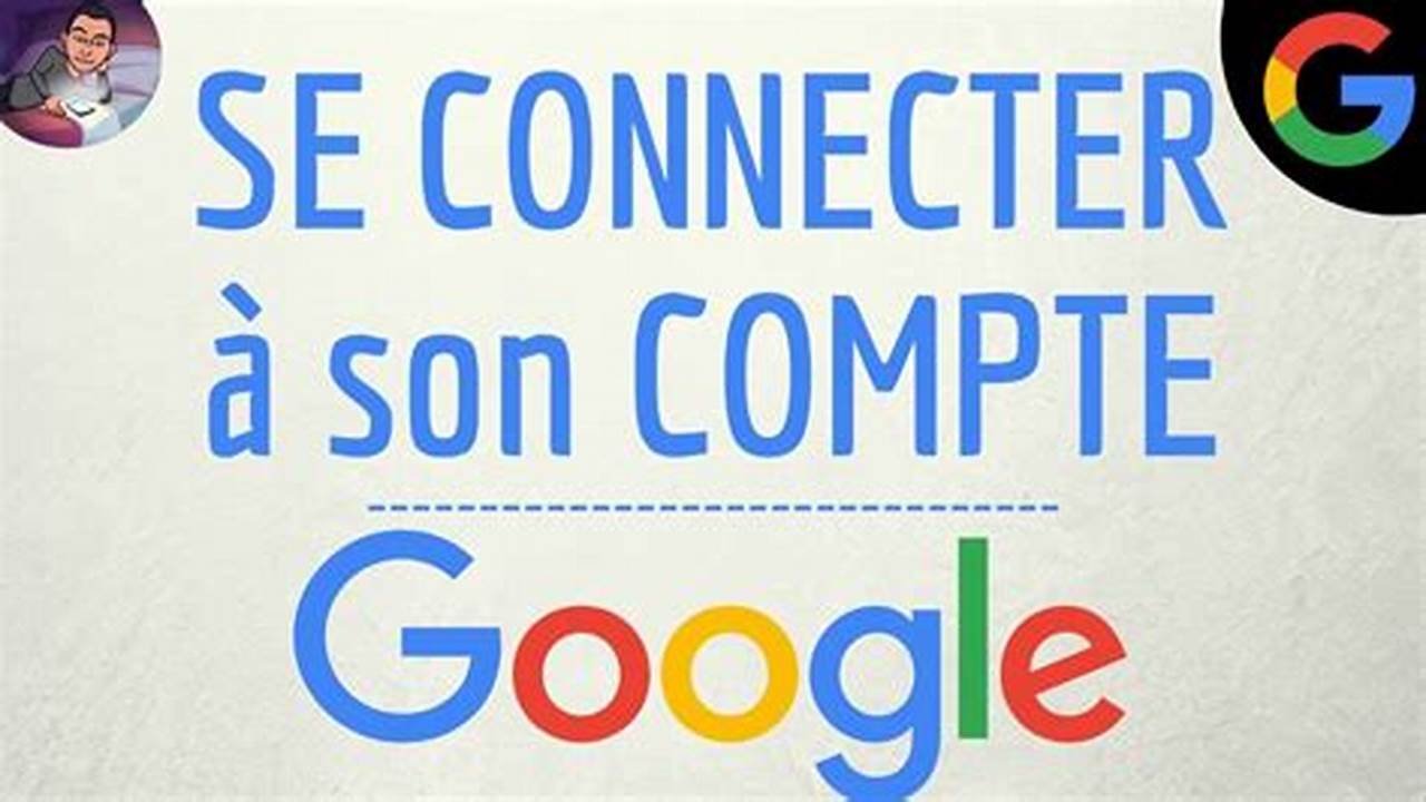 Se Connecter À Son Compte Google Sans Téléphone