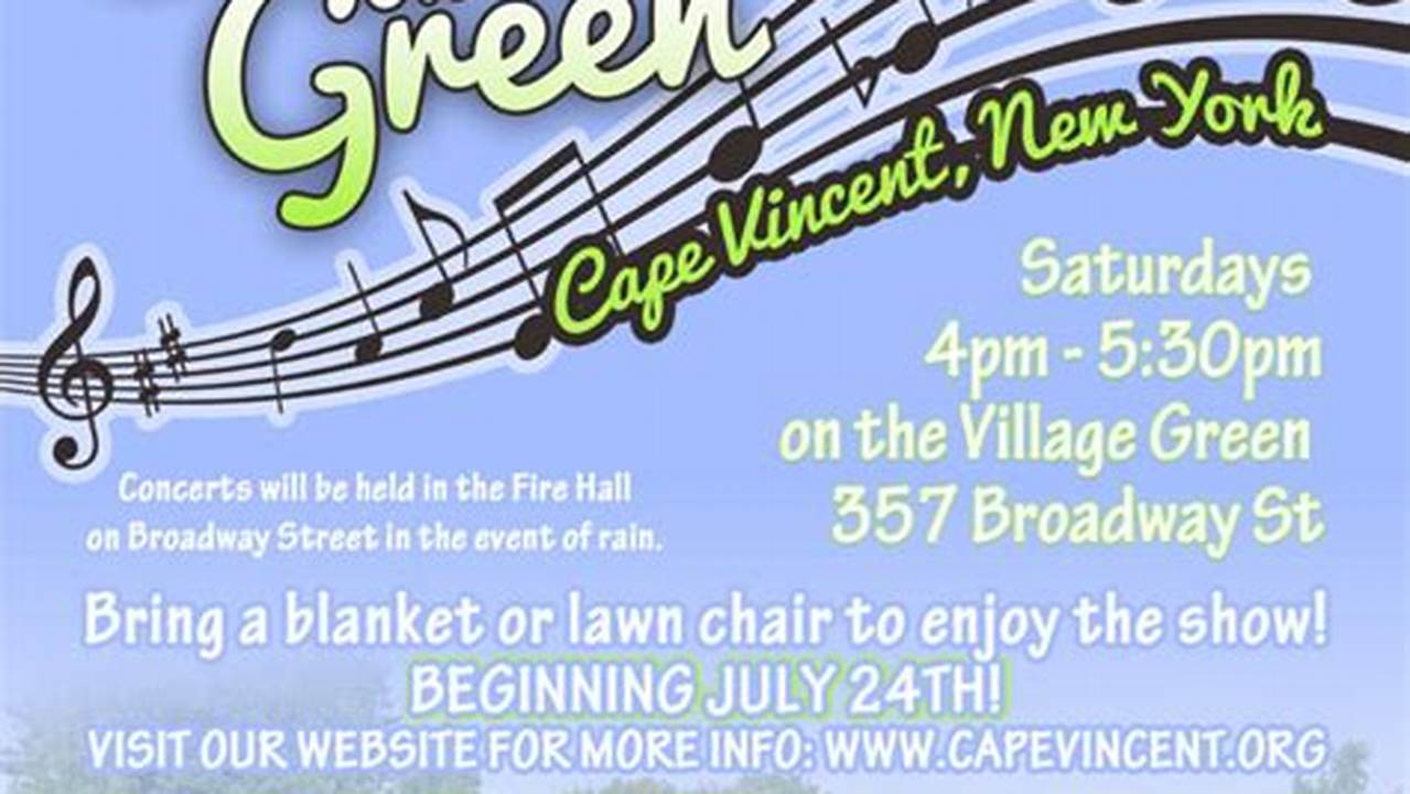 Sea Pines Concerts On The Green 2024