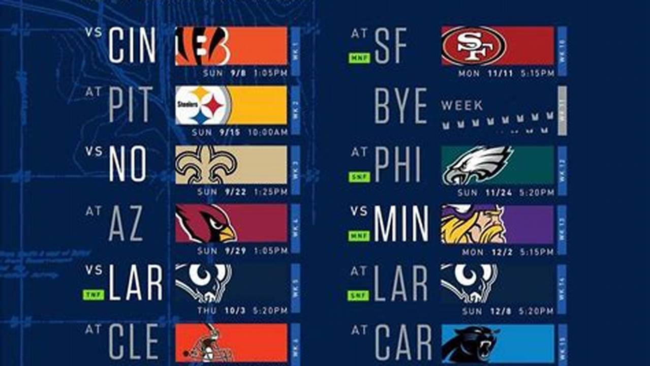 Seahawks Home Schedule 2024