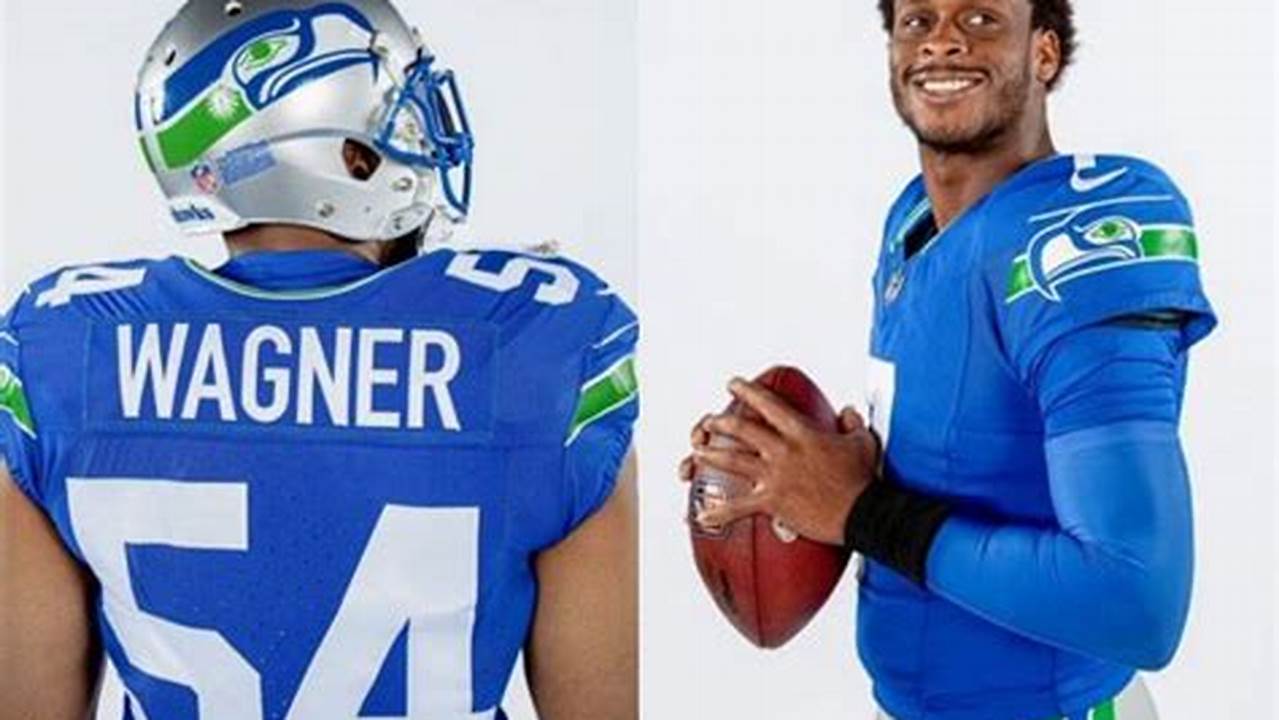 Seahawks Throwback Jersey 2024