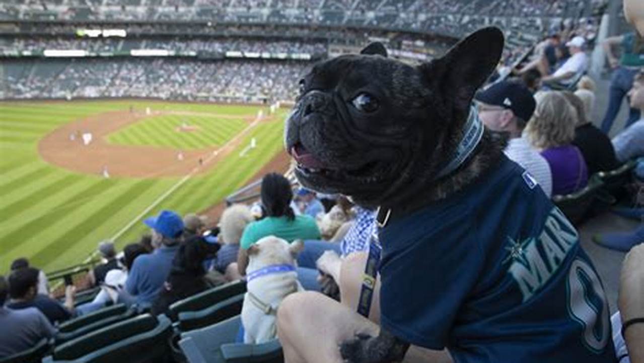 Seattle Mariners Bark At The Park