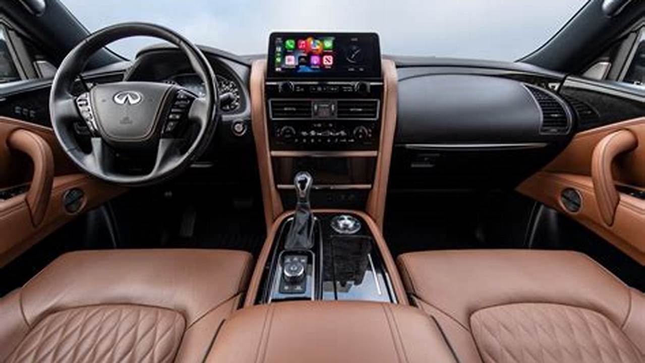 See All 239 Interior Pictures Of The 2024 Infiniti Qx80., 2024