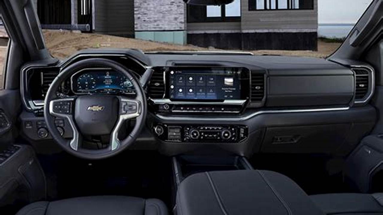 See All 56 Interior Pictures Of The 2024 Chevrolet Silverado 1500., 2024