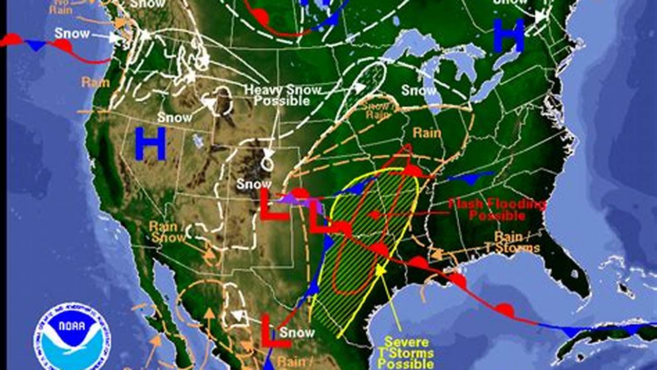 See The Last Few Years Weather In The United States In April 10., 2024