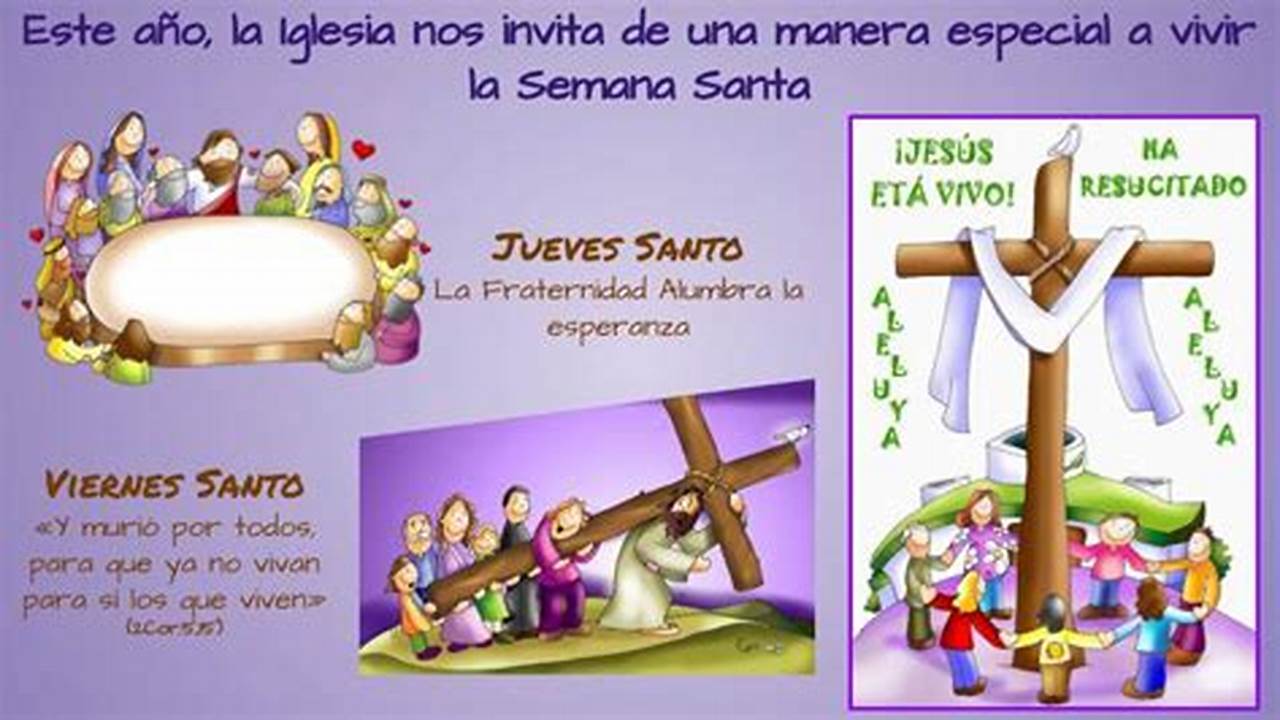 Semana Santa 2024 Jueves Y Viernes Santo