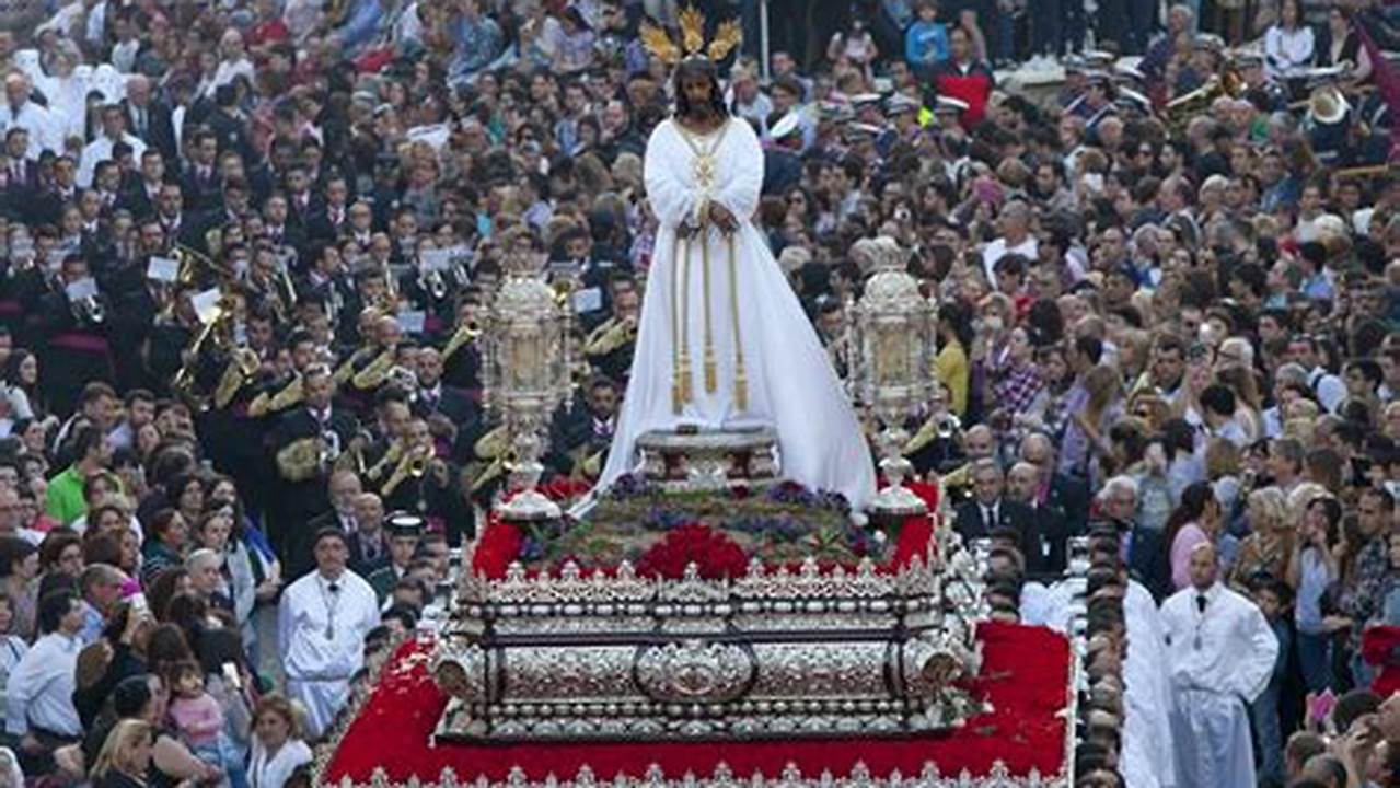 Semana Santa In Málaga 2024., 2024