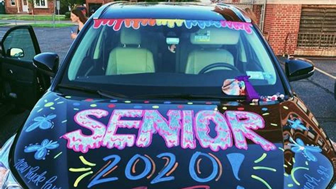 Senior Car Decorations 2024