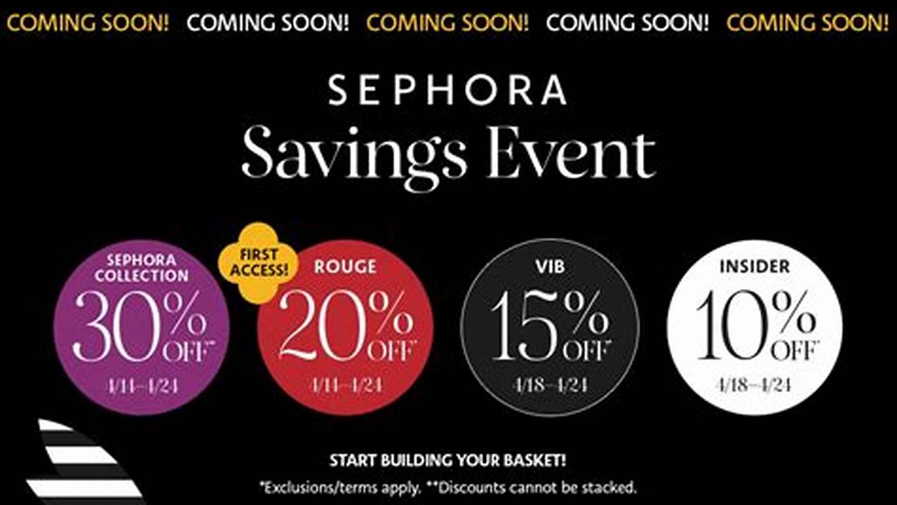 Sephora Sale 2024 Canada Time