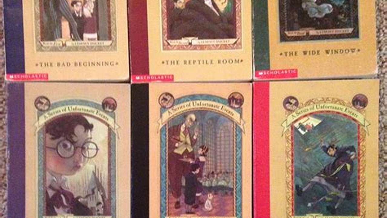 Series Of Unfortunate Events Books