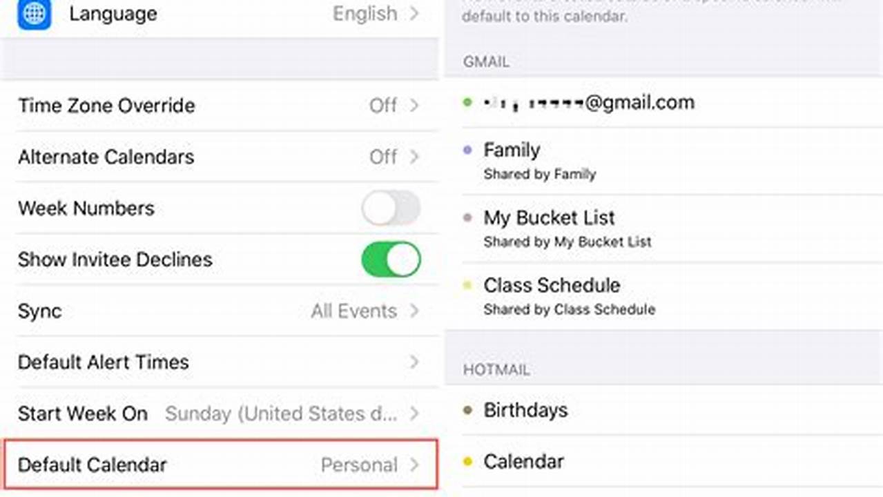 Set Default Calendar App Iphone