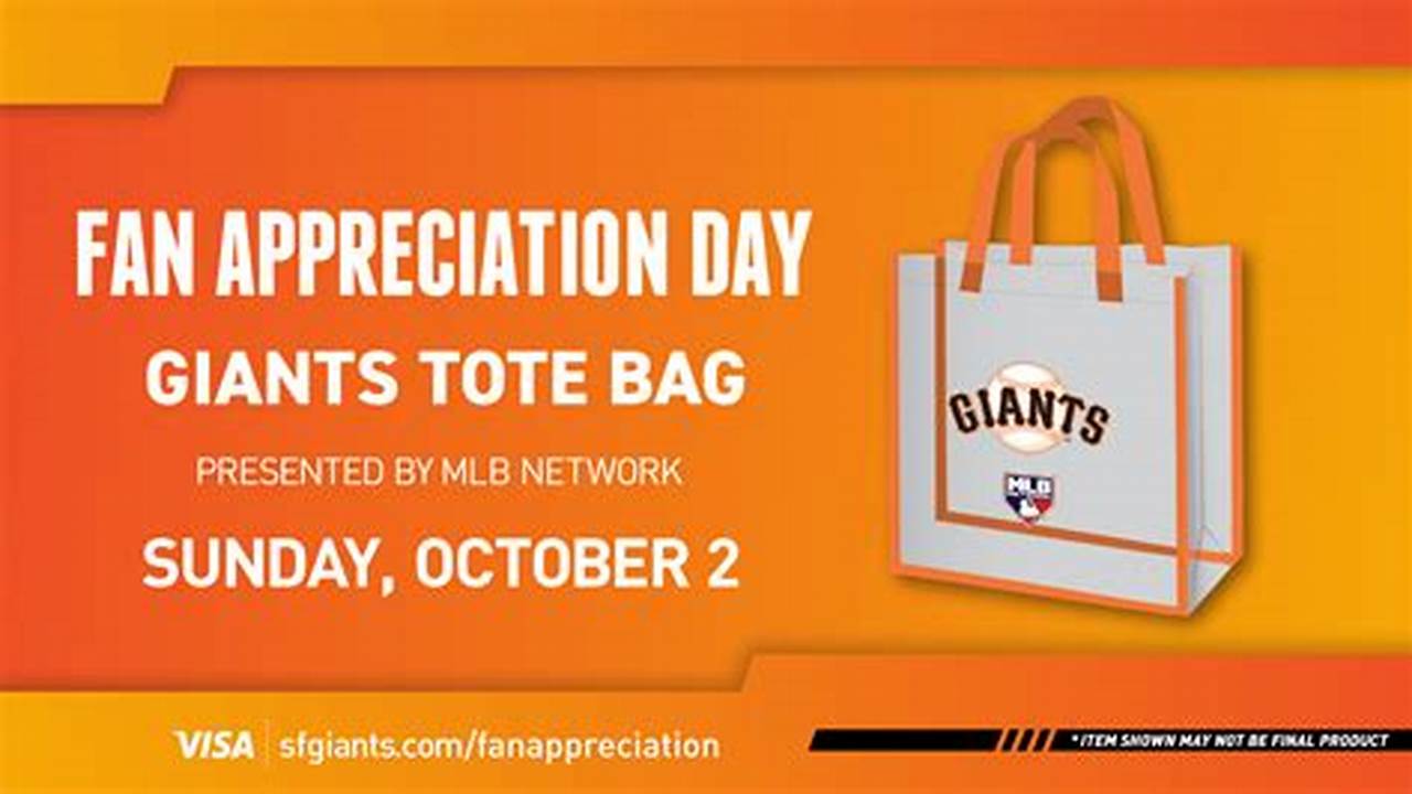 Sf Giants Fan Appreciation Day 2024