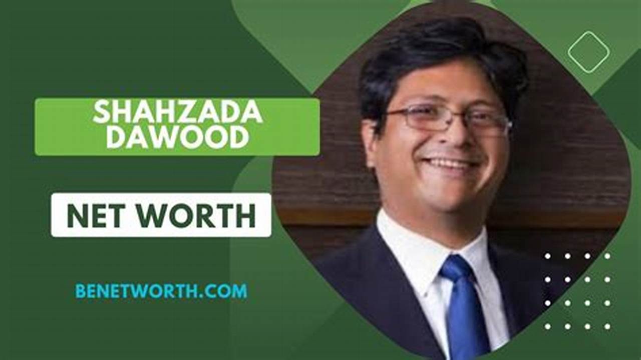 Shahzada Dawood Net Worth 2024