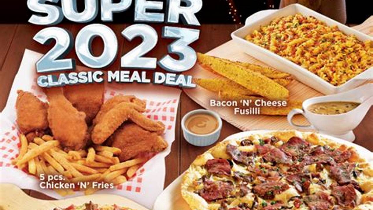 Shakey's Meal Deal 2024