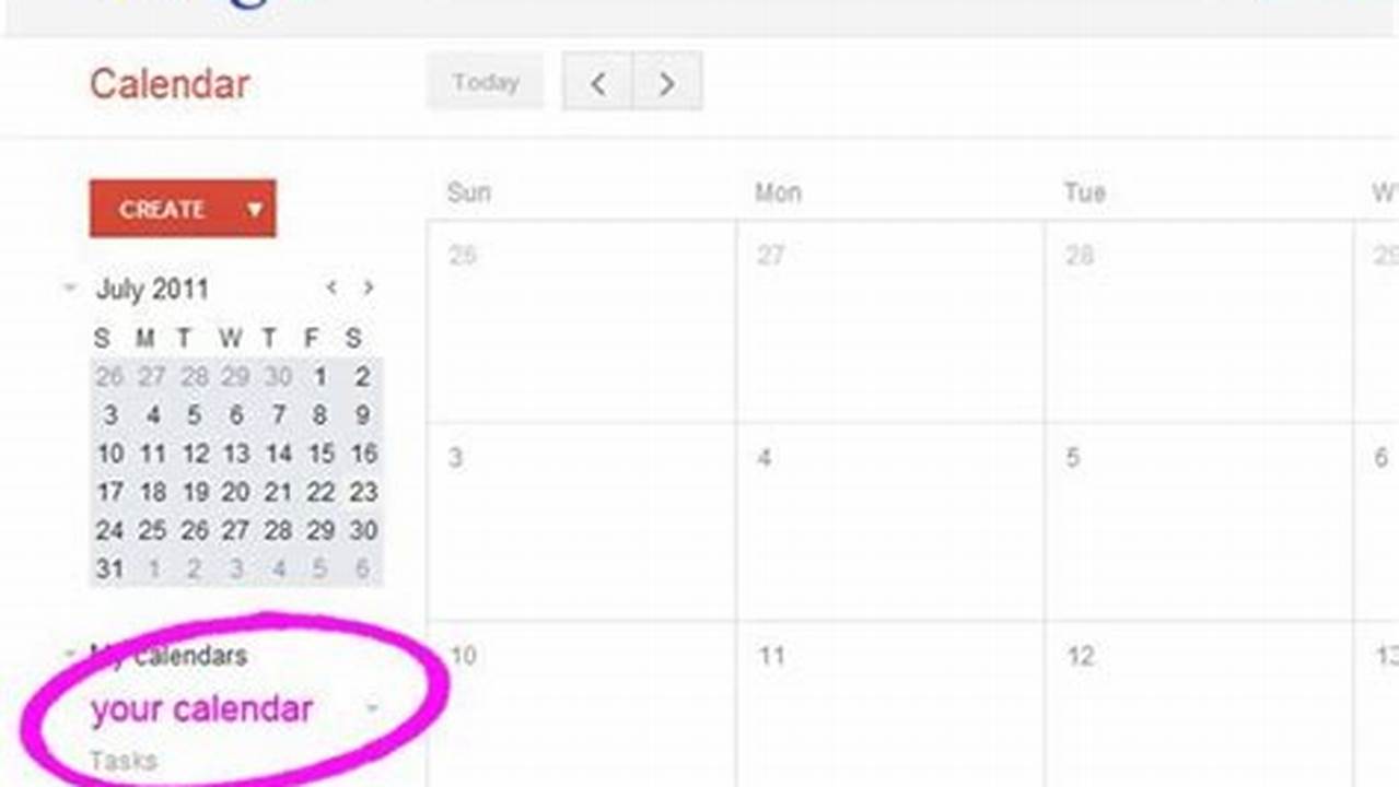 Share Calendar Between Gmail Accounts