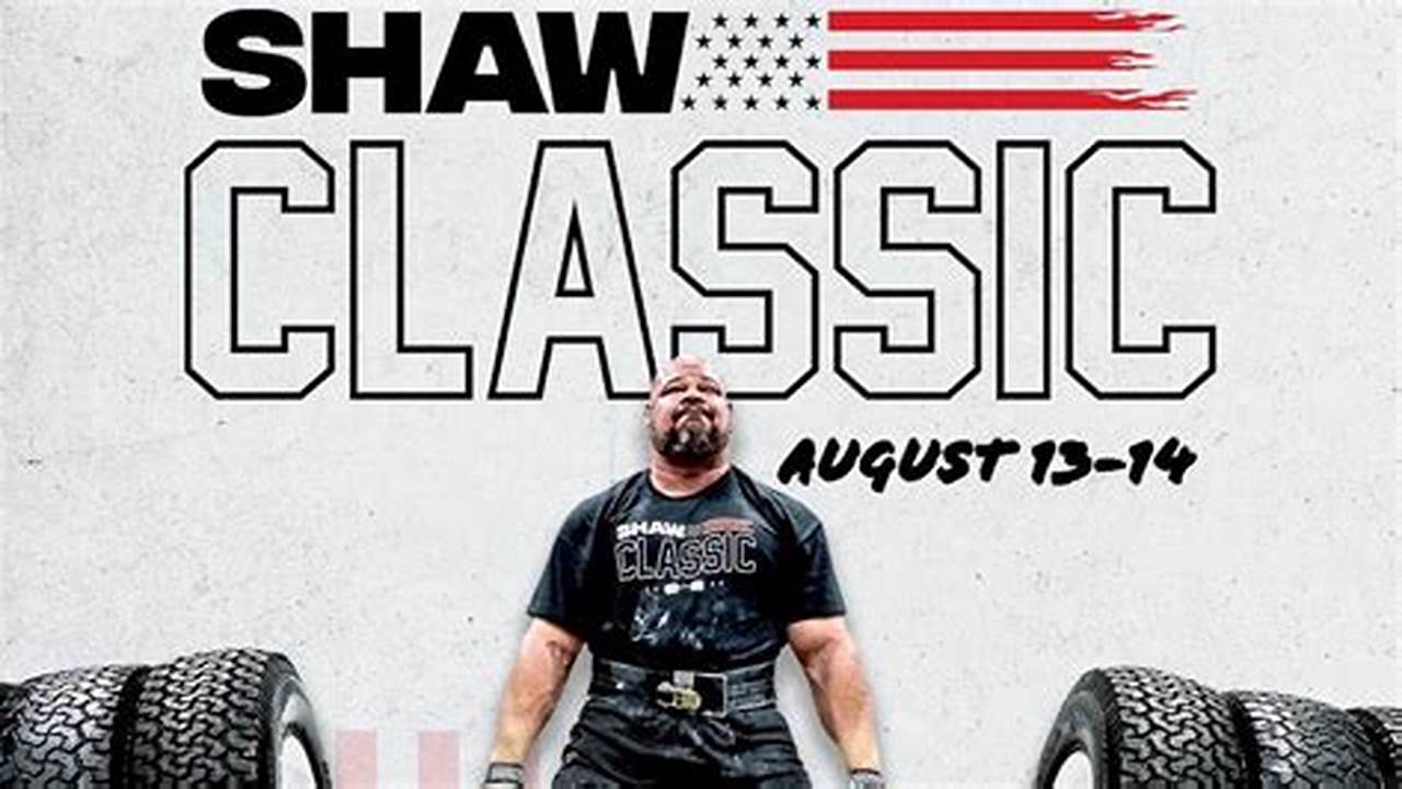 Shaw Classic 2024 Schedule