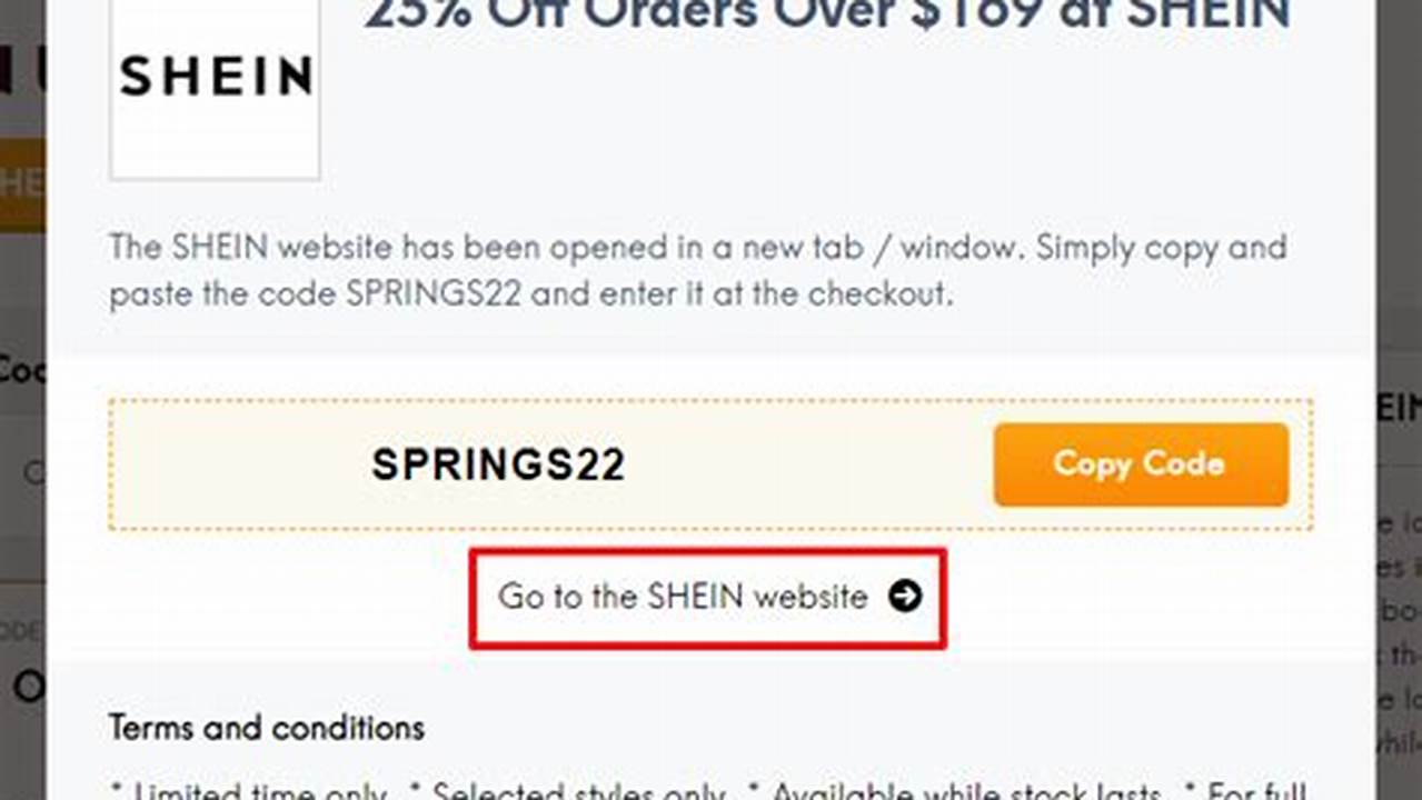 Shein Reference Code 2024