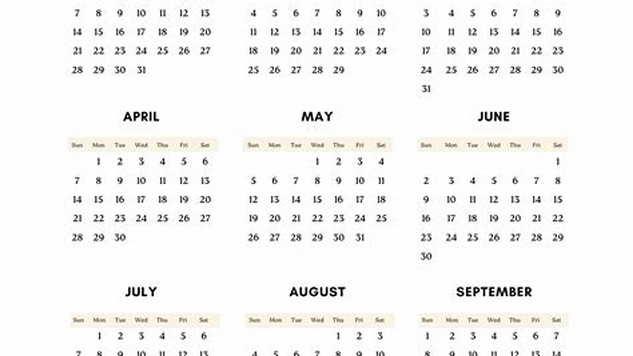 Shiningmom.Com Calendar 2024 Year