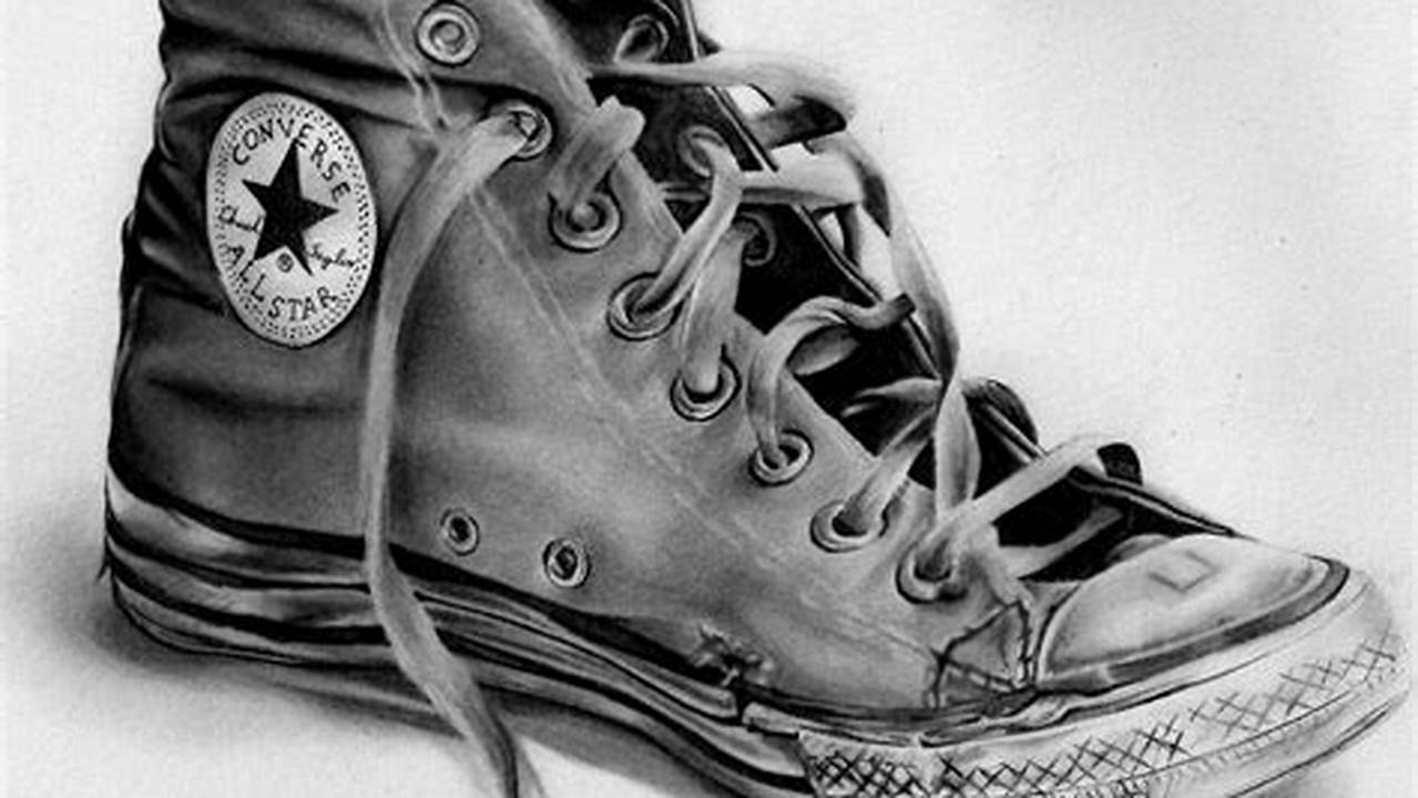 Shoe Pencil Drawing: A Step-by-Step Guide for Beginners