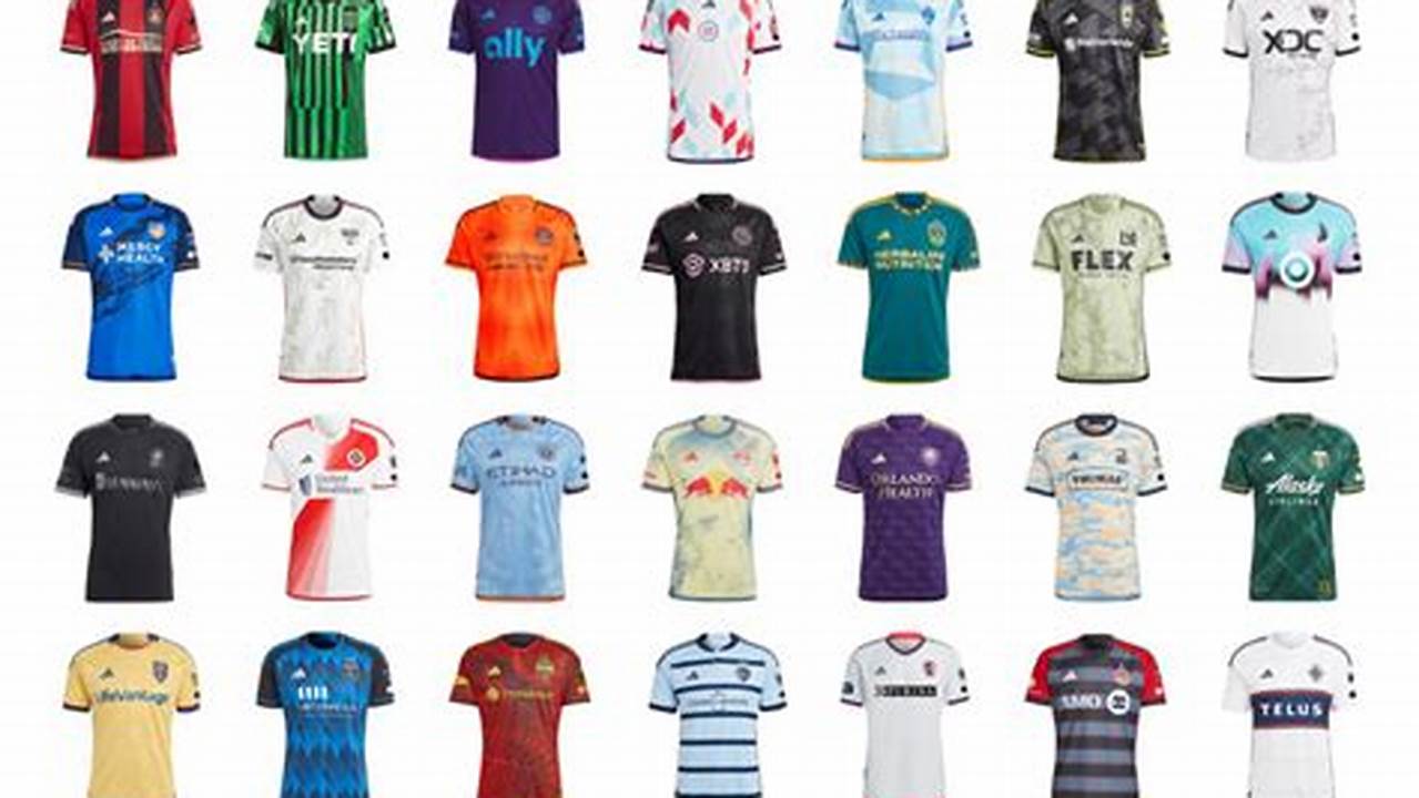 Show Your Support For Your Favorite Players In Premium Adidas Soccer Jerseys., 2024