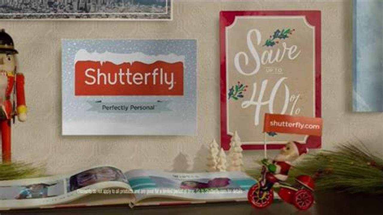 Shutterfly Commercial 2024
