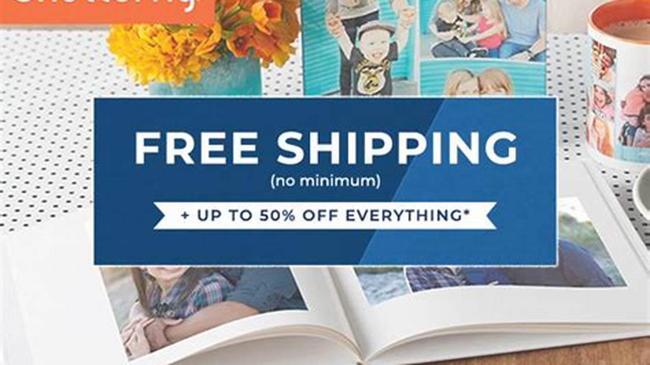 Shutterfly Promo Codes 2024 Free Shipping