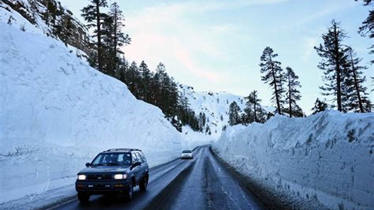 Sierra Nevada Snowpack 2024