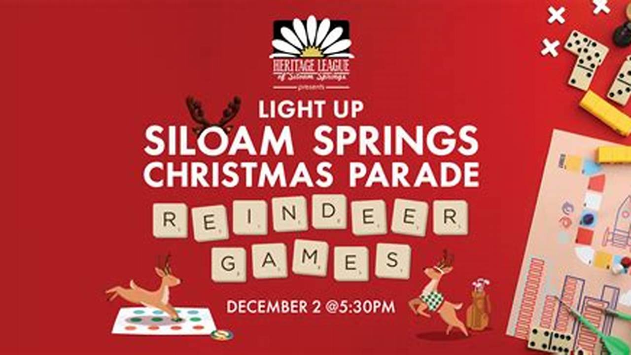 Siloam Springs Christmas Parade 2024