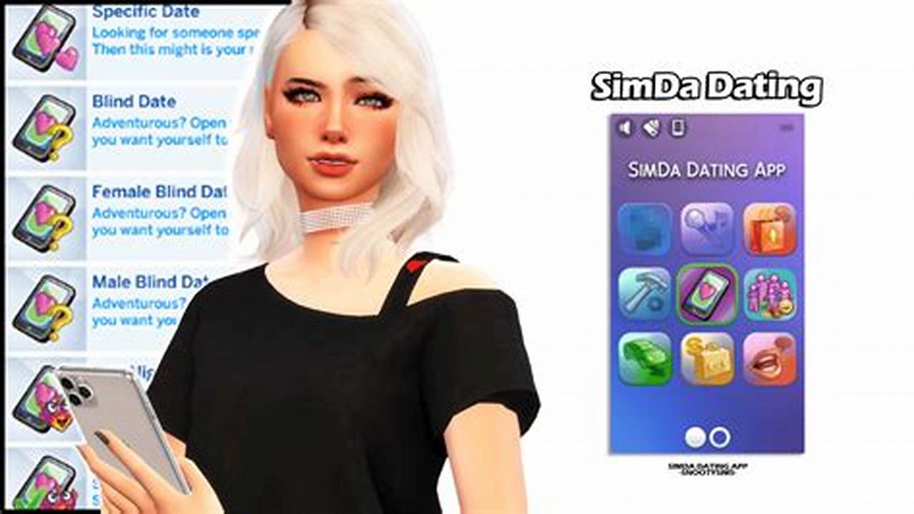 Simda Dating App Mod For The Sims 4!, 2024