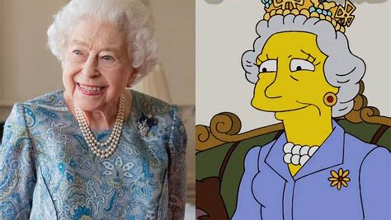 Simpsons Predictions 2024 Queen Elizabeth