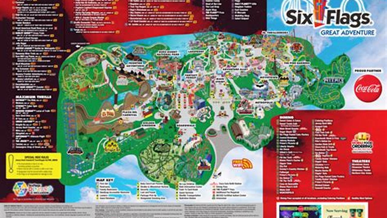 Six Flags Great Escape Calendar