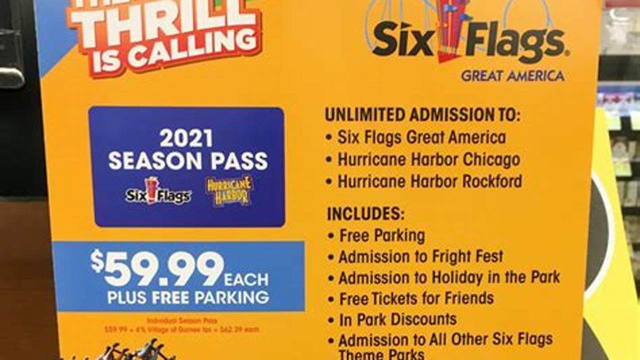 Six Flags Tickets Jewel Osco 2024