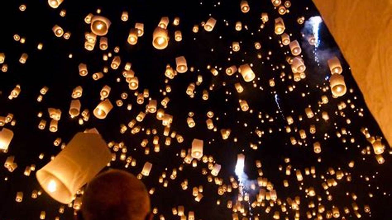 Sky Lantern Festival Vietnam