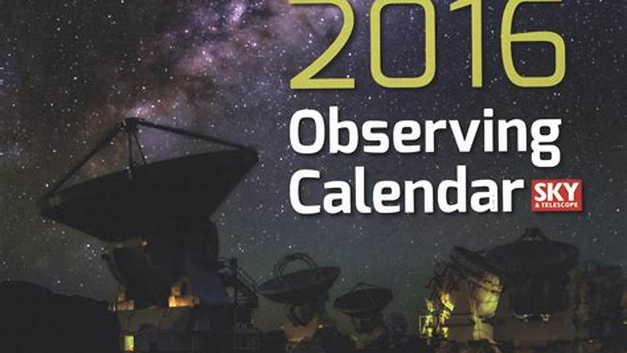 Sky Telescope Calendar