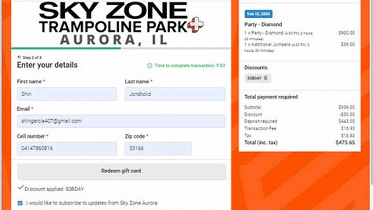 Sky Zone Promo Code 2024