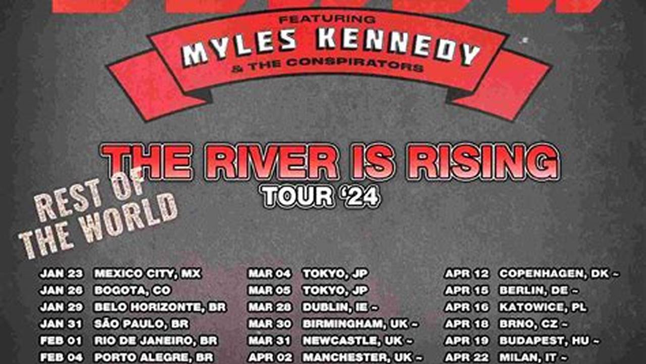 Slash And Myles Kennedy Tour 2024