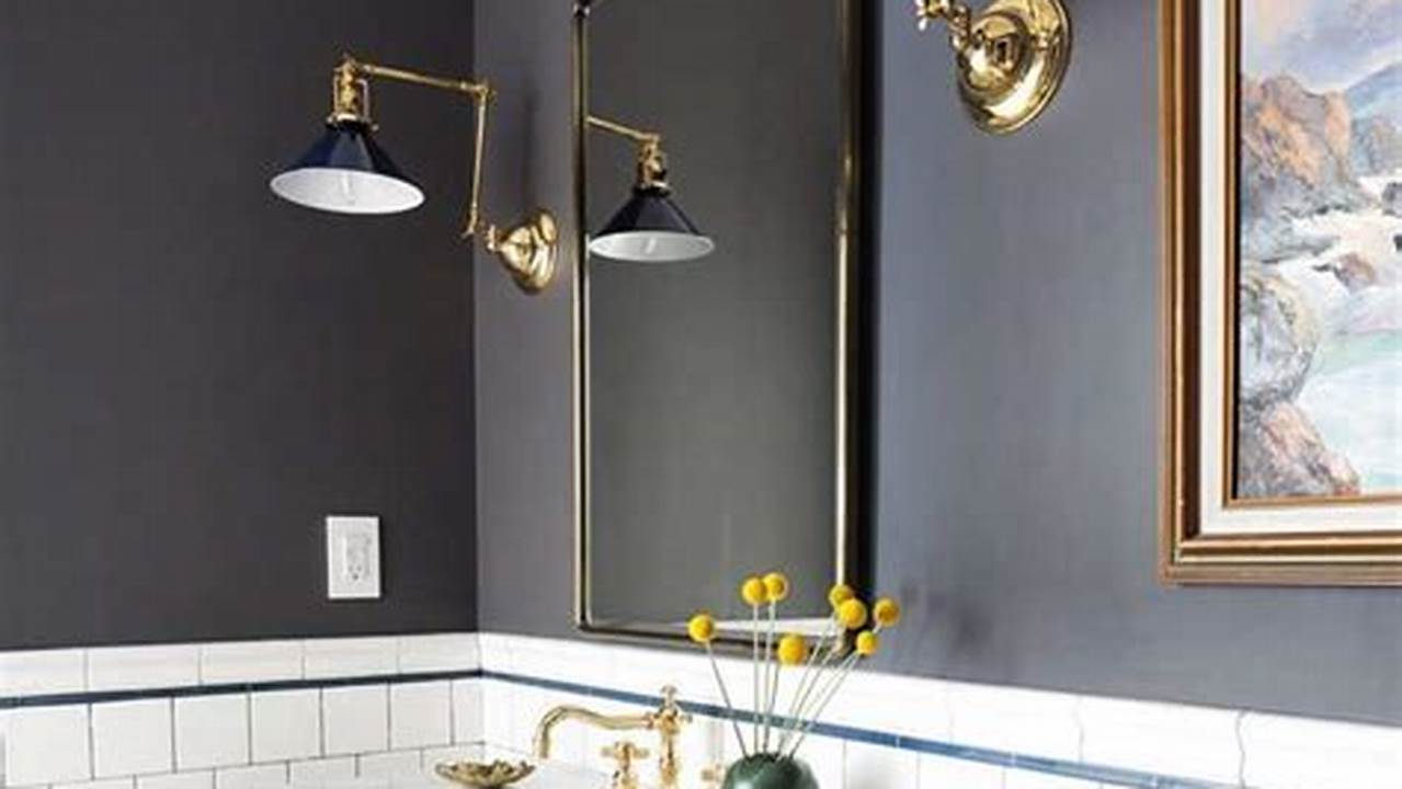 Small Bathroom Paint Colors 2024