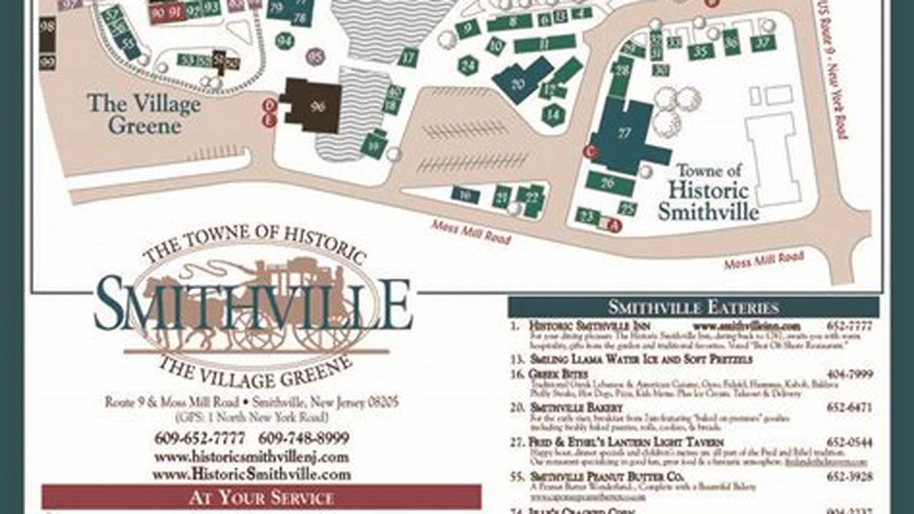 Smithville Village Calendar Of Events