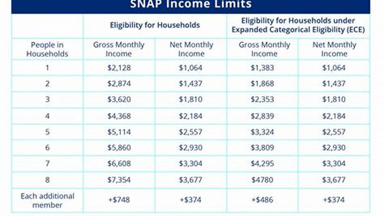 Snap Income Guidelines 2024