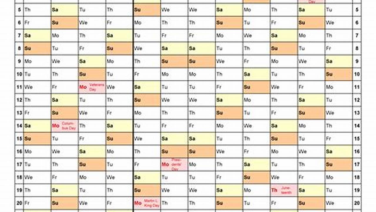 Snc Academic Calendar 2024-2025