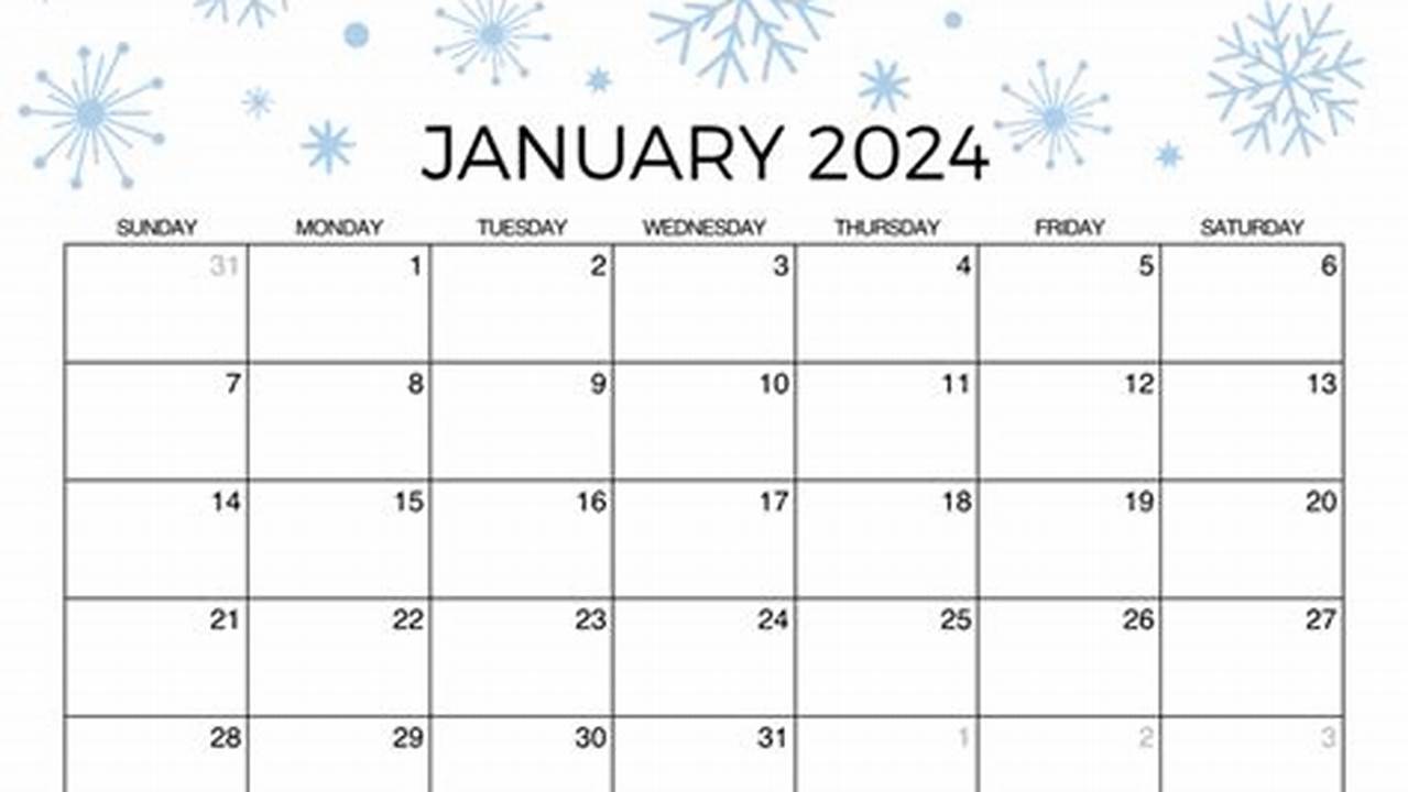Snow Day Calendar 2024