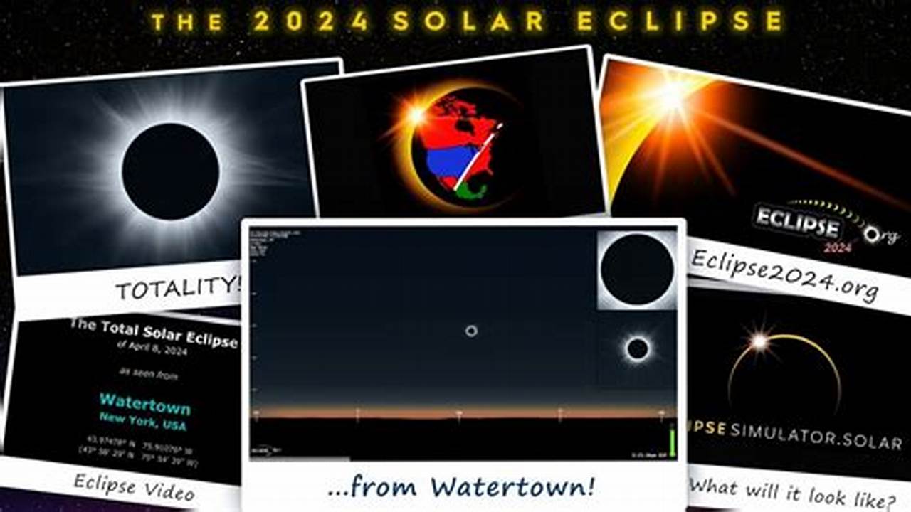 Solar Eclipse 2024 Watertown Ny