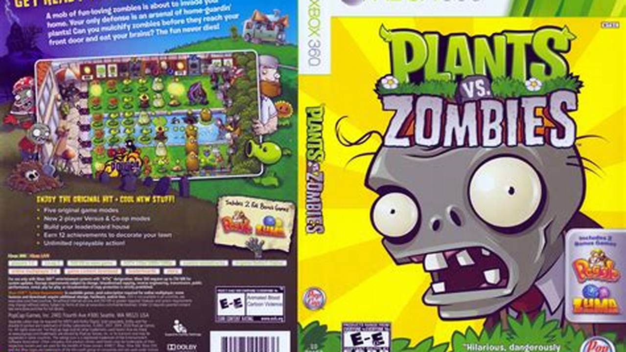 Soluções Para Problemas Comuns Em Plants Vs Zombies No Xbox 360, Plantas