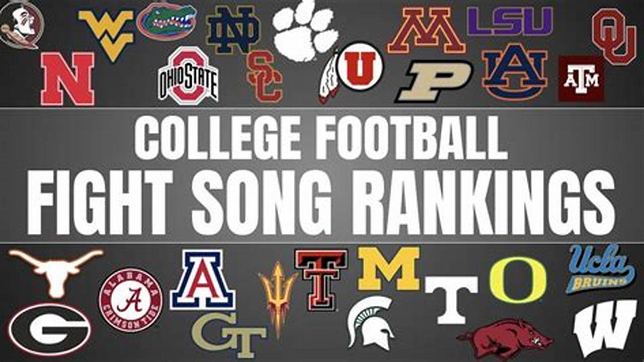 Songs Played At College Football Games 2024