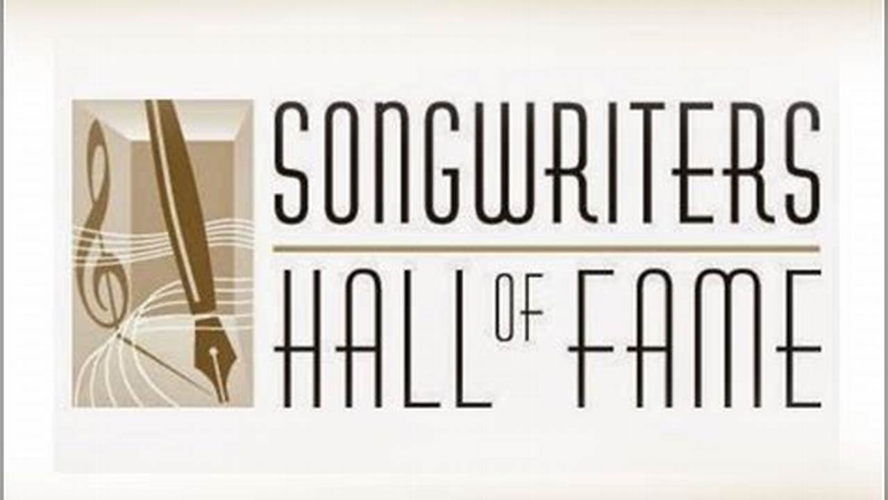 Songwriters Hall Of Fame Announces The Class Of 2024., 2024