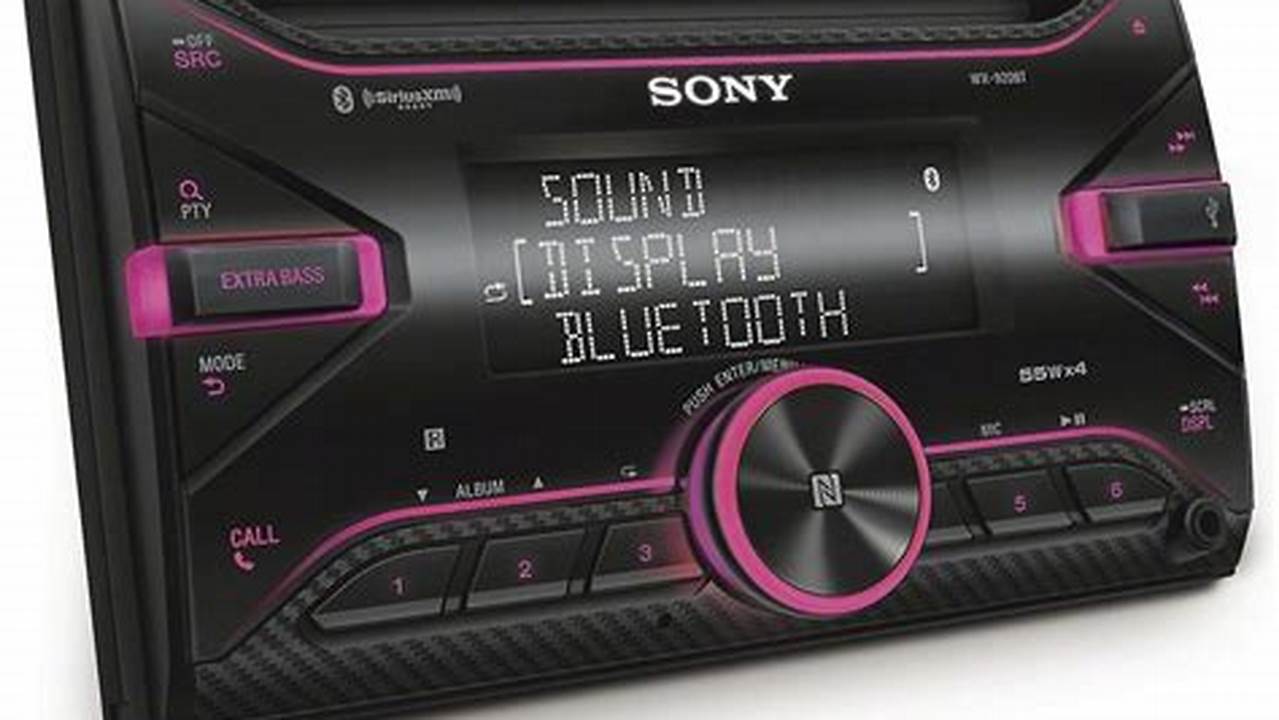 Sony Double Din Car Stereo: Enhanced Audio Experience on the Road