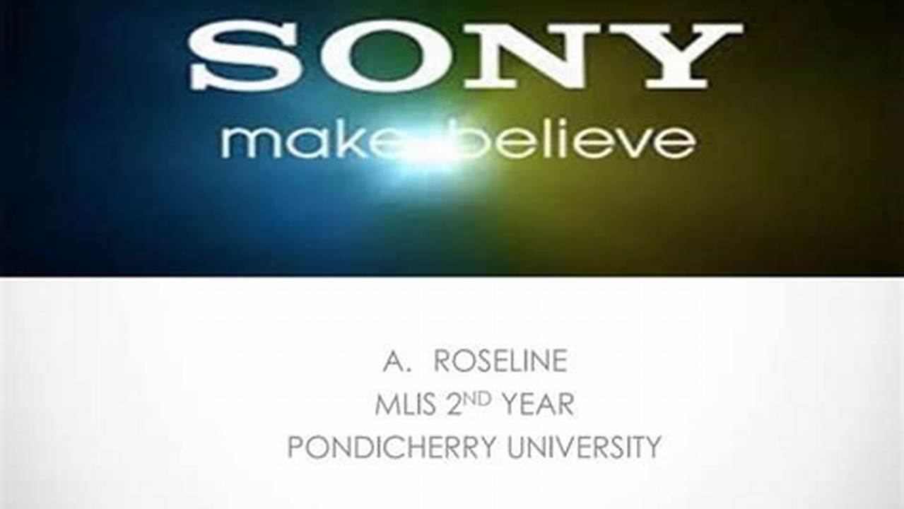 Sony Presentation 2024