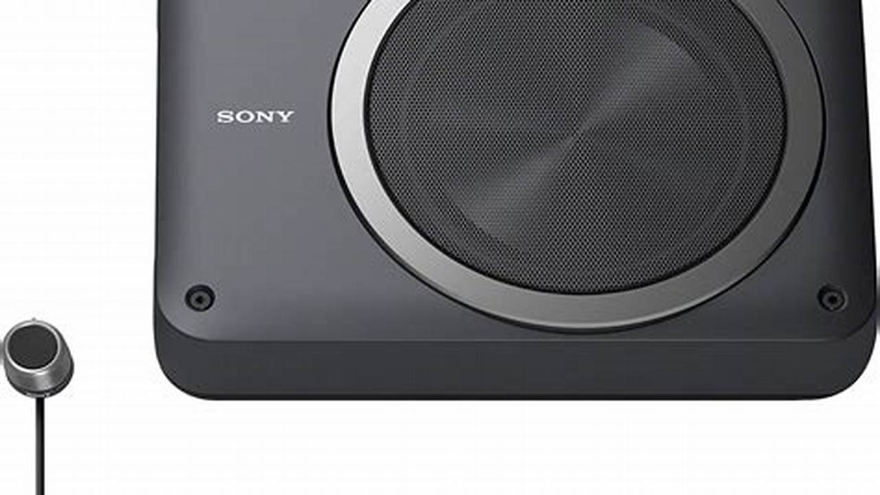 Sony XS-AW8: High-Performance Waterproof Coaxial Marine Speakers for Exceptional Audio on the Water
