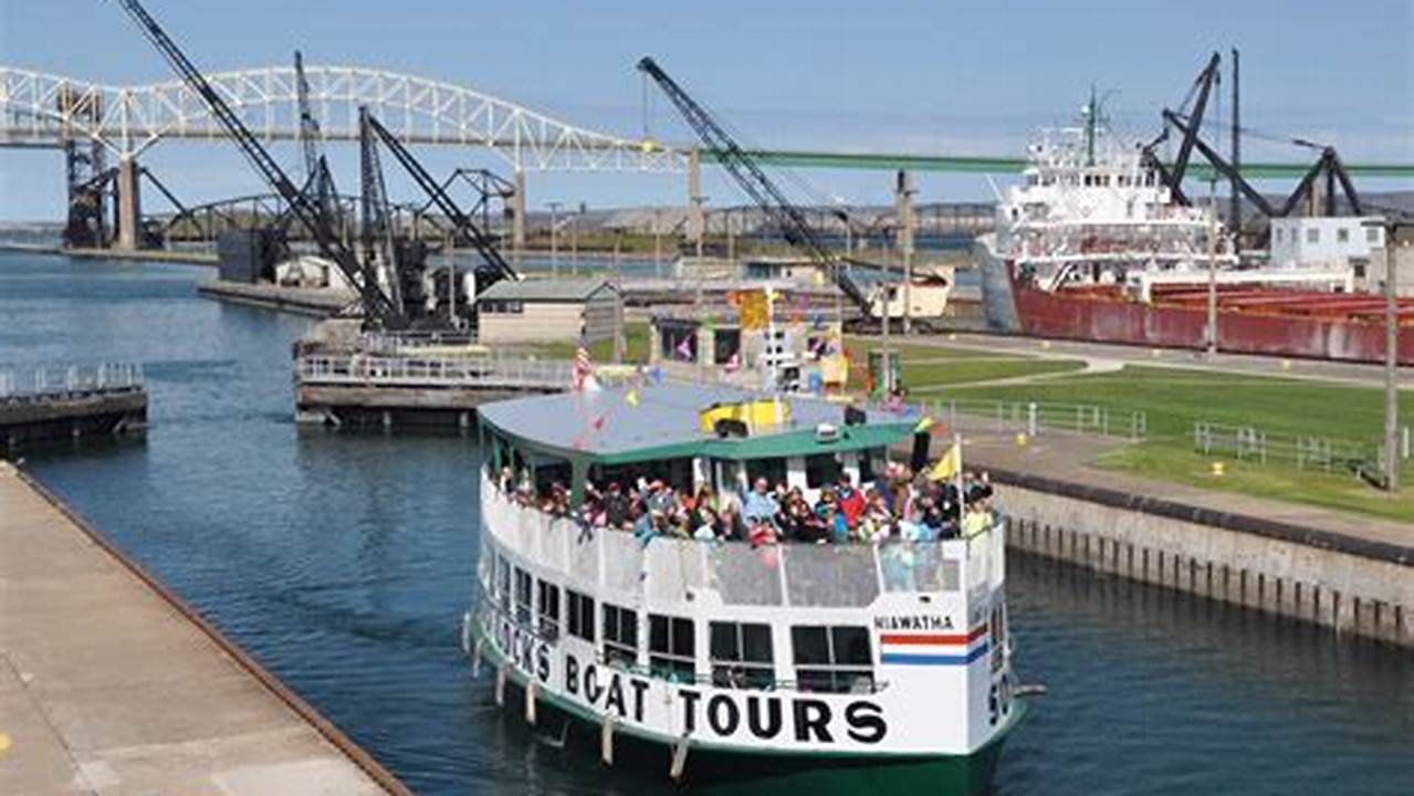 Soo Locks Boat Tours, Famous Soo Locks Tours, Sault Ste Marie, 17, 2023, Through April 24, 2024, To Perform Dam Safety Inspections And., 2024